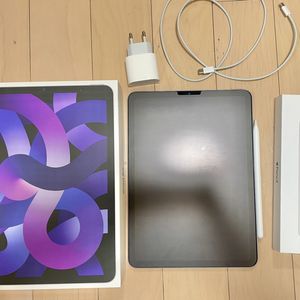 아이패드 에어 5세대 64GB 퍼플 + 애플펜슬 2세대