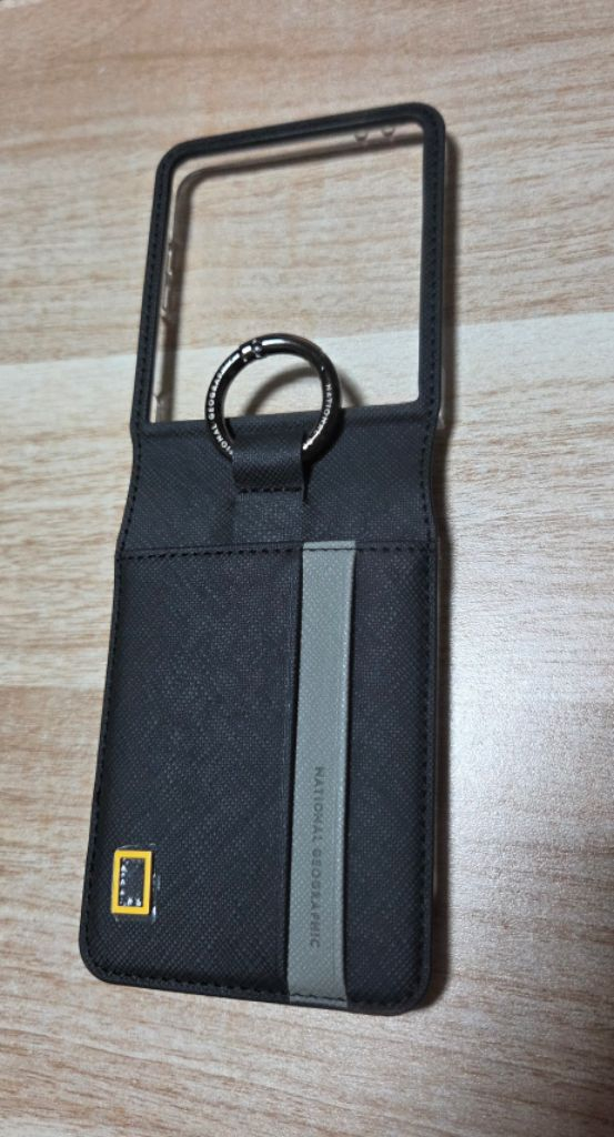 내셔널지오그래픽 비즈니스 월렛 케이스 블랙 갤럭시Z플립7 새제품(노박스) 이미지