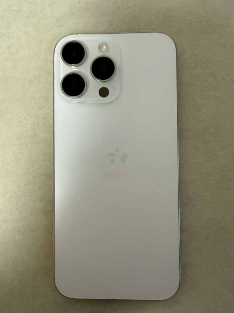 아이폰 16 프로맥스 화이트티타늄 256GB 배터리100--13