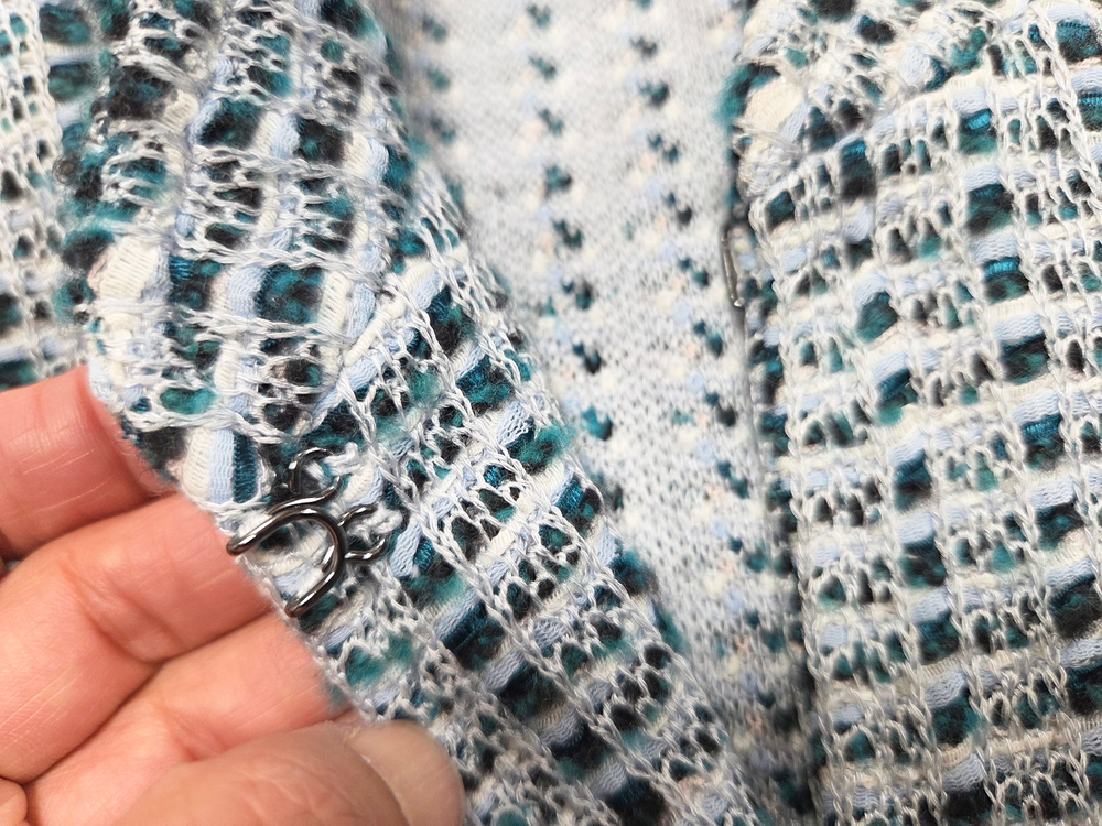 센존(ST.JOHN) 트위드가디건 44-55 새상품--3