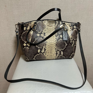 코치 뱀피 숄더백 크로스백 이미지