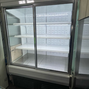 반찬쇼케이스 냉장쇼케이스 과일쇼케이스 4자 내치형 이미지