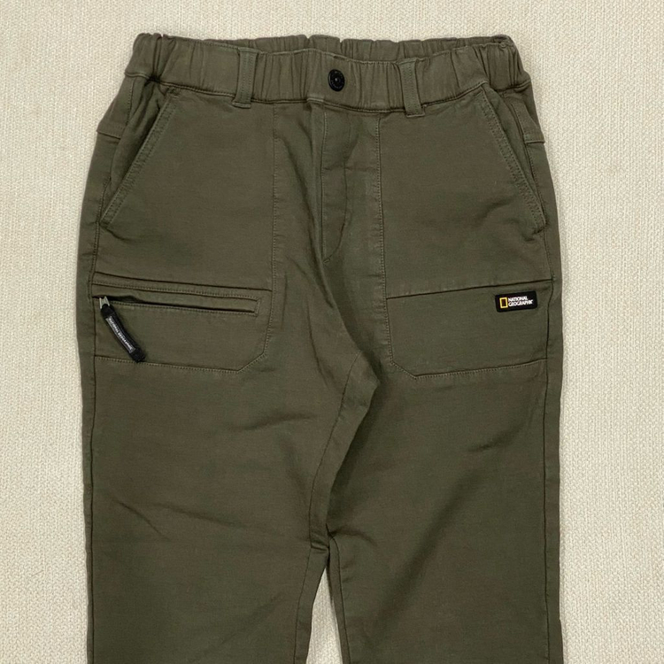 (정품) 내셔널지오그래픽 키즈 카고 기모 조거팬츠 150 13세 이미지