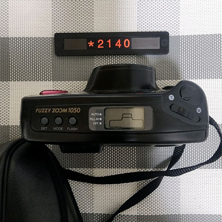 삼성캐녹스 퍼지줌 1050 필름카메라 파우치포함 이미지