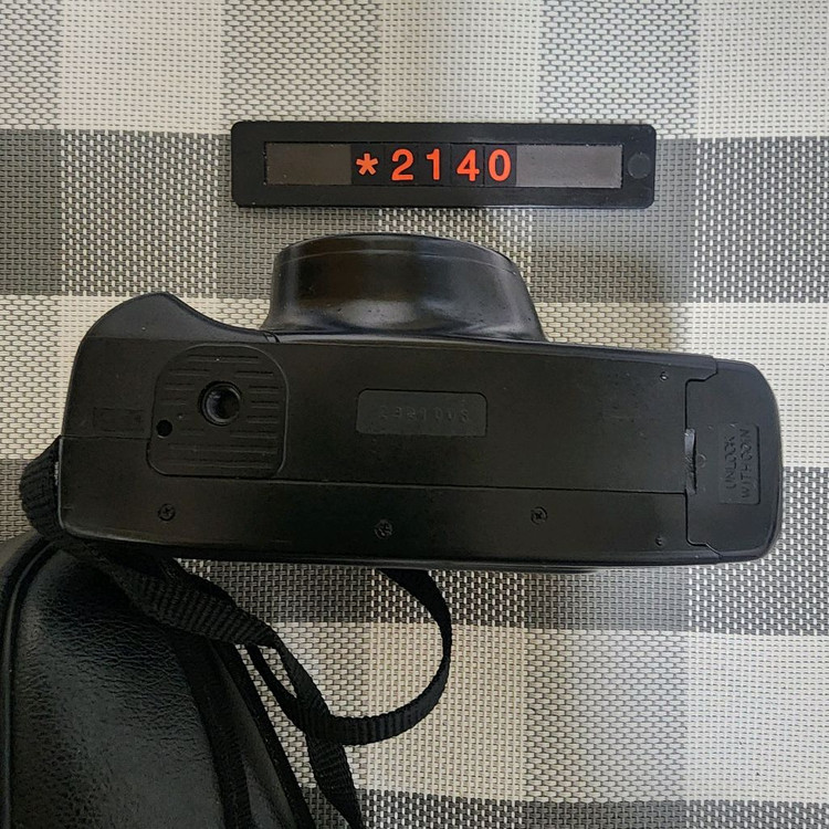 삼성캐녹스 퍼지줌 1050 필름카메라 파우치포함 이미지