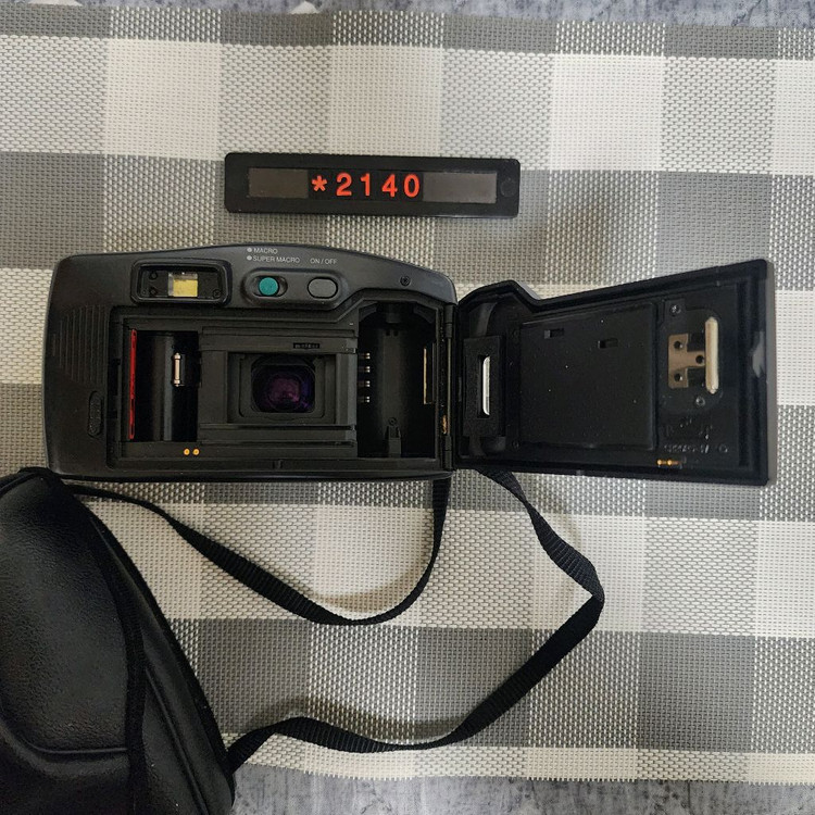 삼성캐녹스 퍼지줌 1050 필름카메라 파우치포함 이미지