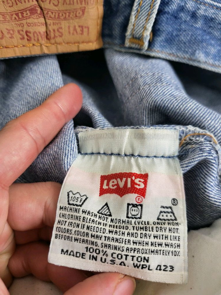 2001년식 리바이스 501XX 미국산 (W40) 빈티지 반바지 이미지