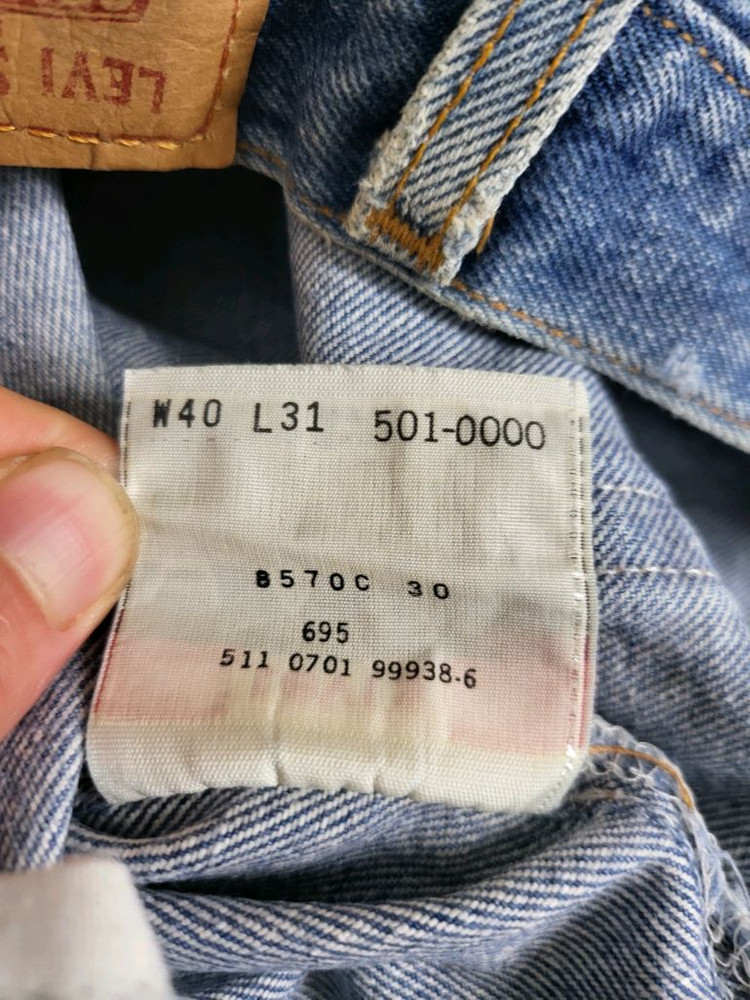 2001년식 리바이스 501XX 미국산 (W40) 빈티지 반바지 이미지