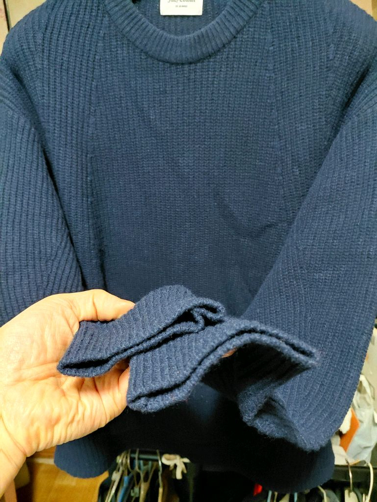 [쥬시꾸뛰르]캥거루포켓 울 니트 여자F(프리)사이즈--8