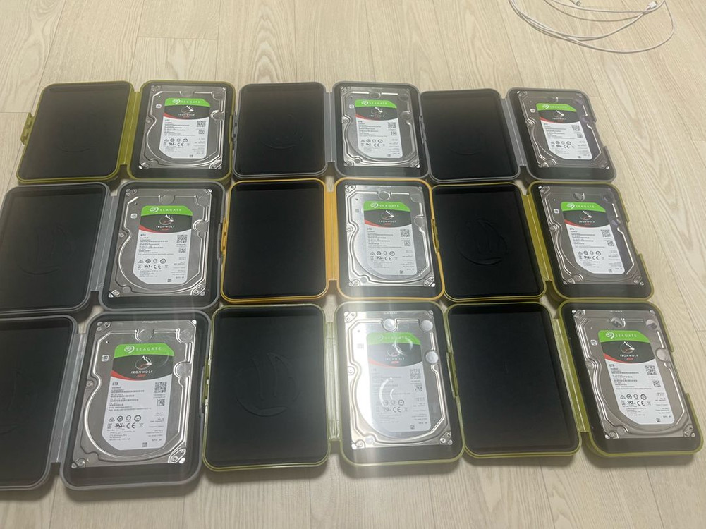 아이언울프 nas 6tb 하드디스크 7200rpm Seagate IronWolf 6TB 나스 HDD 이미지