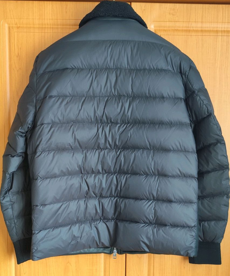 몽클레어 믹스레더자켓 패딩 이미지