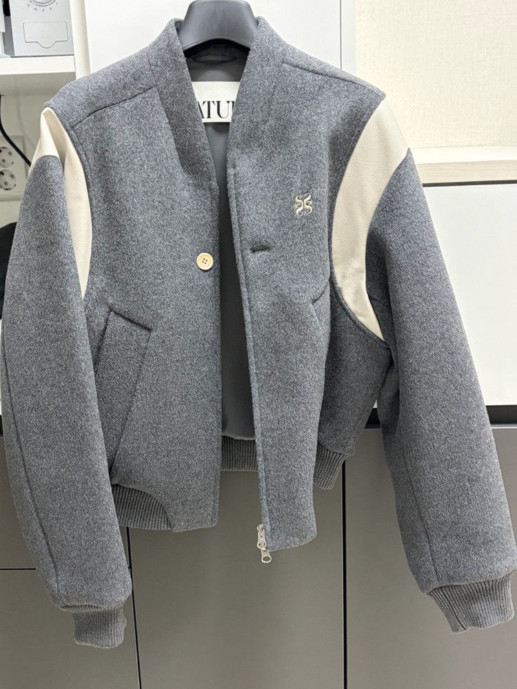 니트 바시티 자켓--2