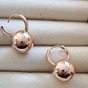 14k 로즈골드 귀걸이