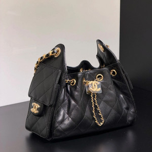 샤넬 25백 미니 블랙 캐비어