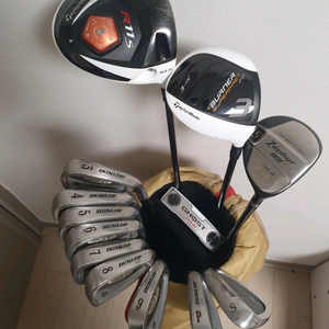 남성 던롭 테일러메이드 골프채 풀세트 팝니다