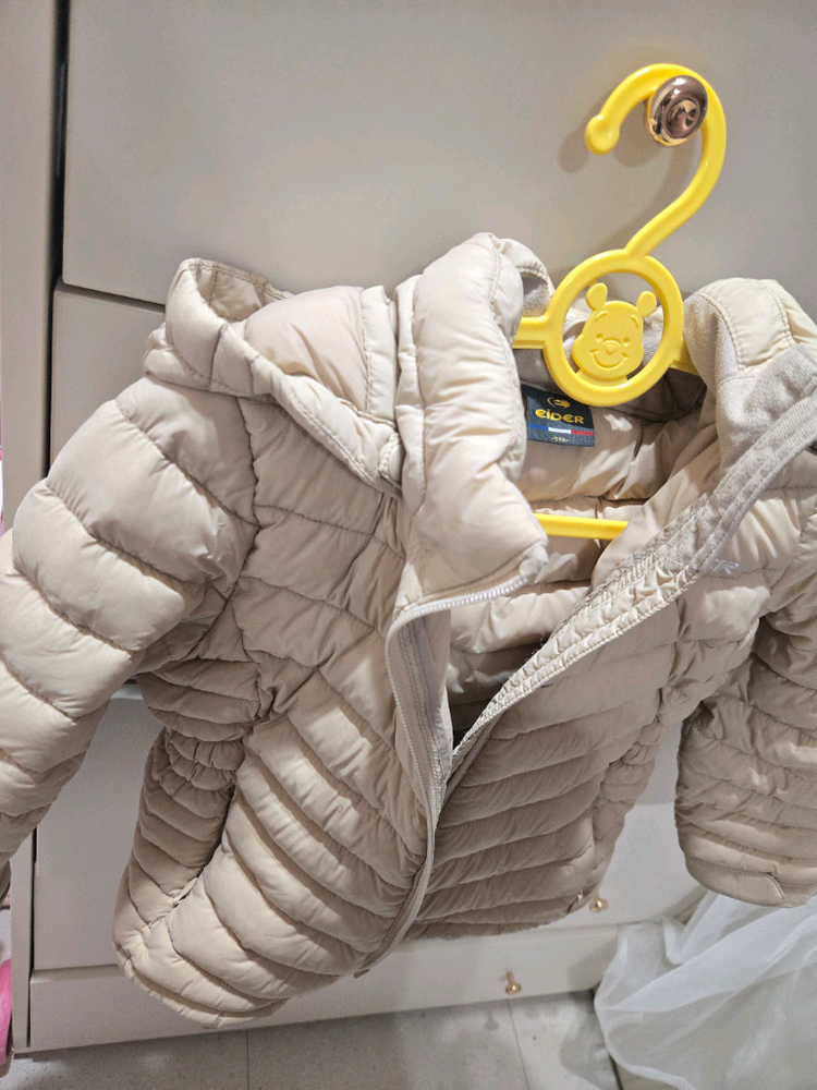 아이더 유아 오리털 경량패딩 110--1