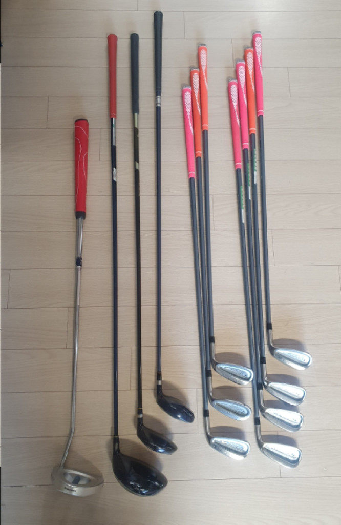 여성 미즈노 제퍼 아이언 골프백포함 골프채 풀세트 팝니다--2