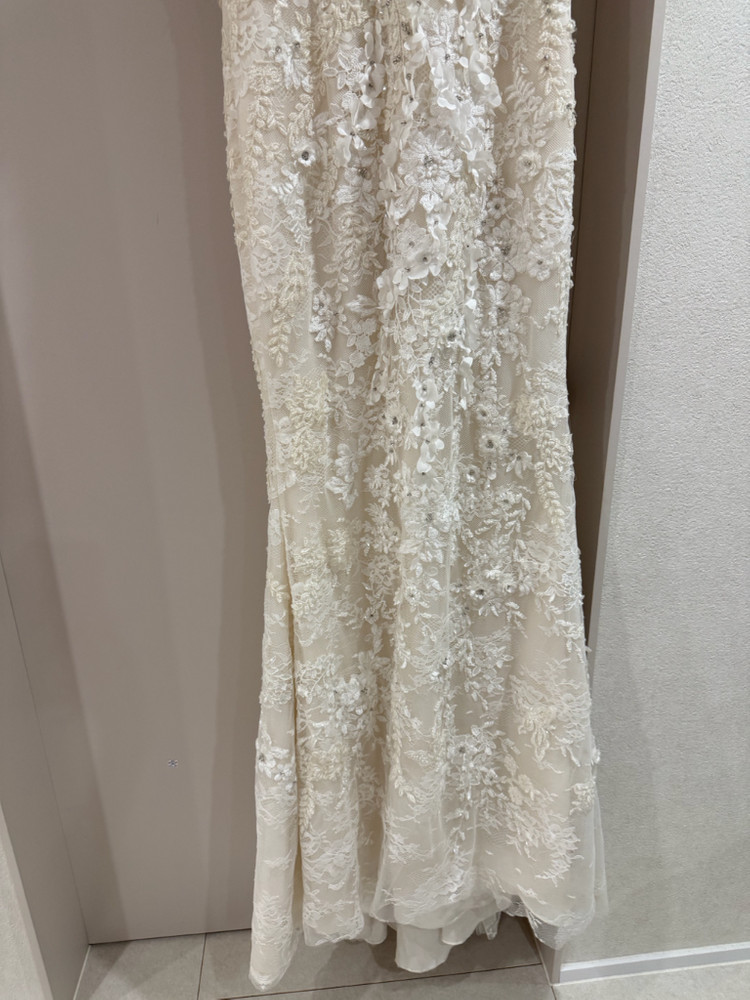 [정품][택달린새상품] 엘리자베스럭스 샘플세일 드레스 플라워모티브 비즈 레이스--2