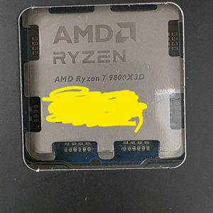 AMD 라이젠7 9800X3D 정품 판매합니다