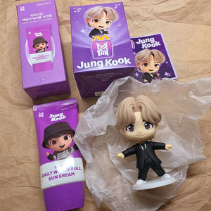 방탄 BTS 타이니탄 선크림(정국)&맥도날드 해피밀 새상품- 이미지