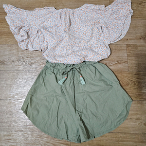 라고 블라우스.팬츠.XL 세트