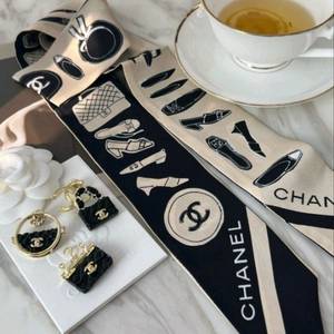 샤넬방도 스카프 새거