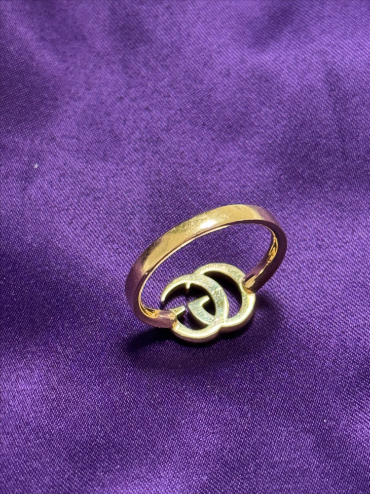 [판매]구찌 GG 러닝 18K 옐로 골드 반지 (GG Running 더블 G 링) 525690 J8500 800--3