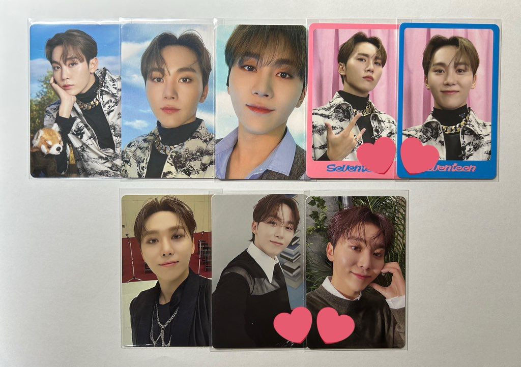 일괄 세븐틴 앨범 포카 콘서트 굿즈 특전 대량 정규 미니 일본 콘서트 이미지