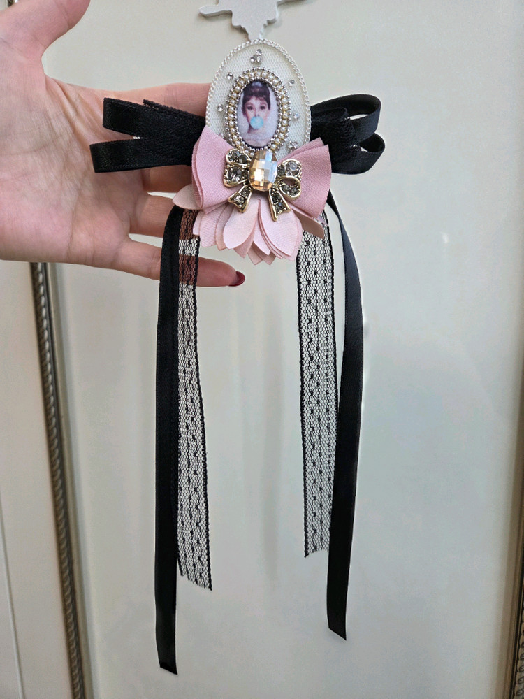 고급 프릴러플 블라우스 (모조에스핀 랑방 샤틴--6