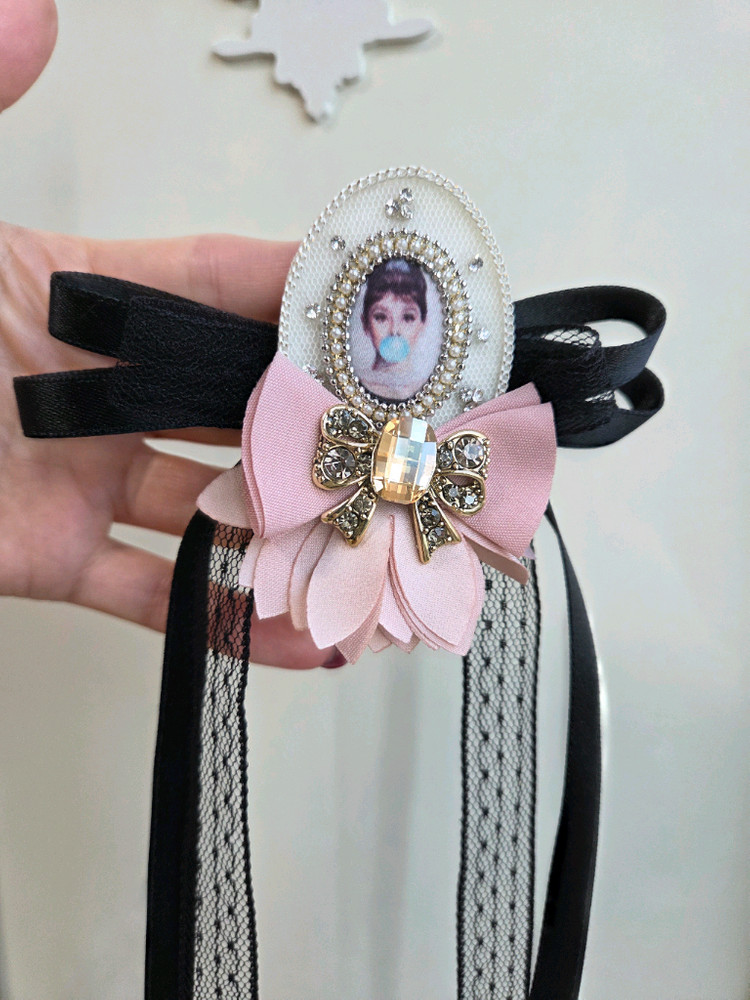 고급 프릴러플 블라우스 (모조에스핀 랑방 샤틴--7