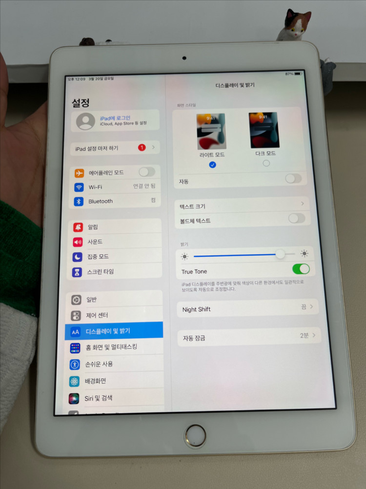 아이패드프로 9.7 32G 골드 WIFI S급!--7
