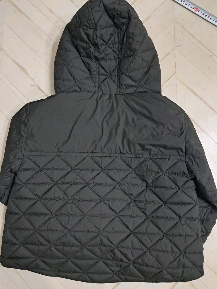 지스튜디오 퀼팅 후드 경량 자켓 블랙 55 이미지