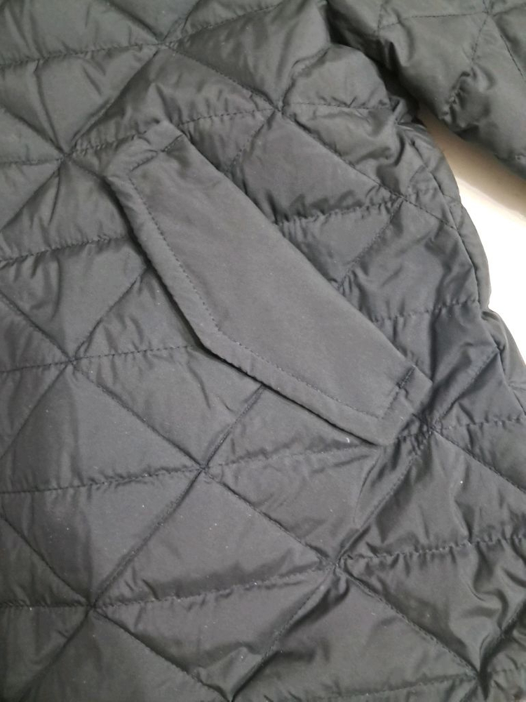 지스튜디오 퀼팅 후드 경량 자켓 블랙 55 이미지