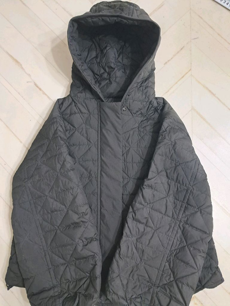 지스튜디오 퀼팅 후드 경량 자켓 블랙 55 이미지