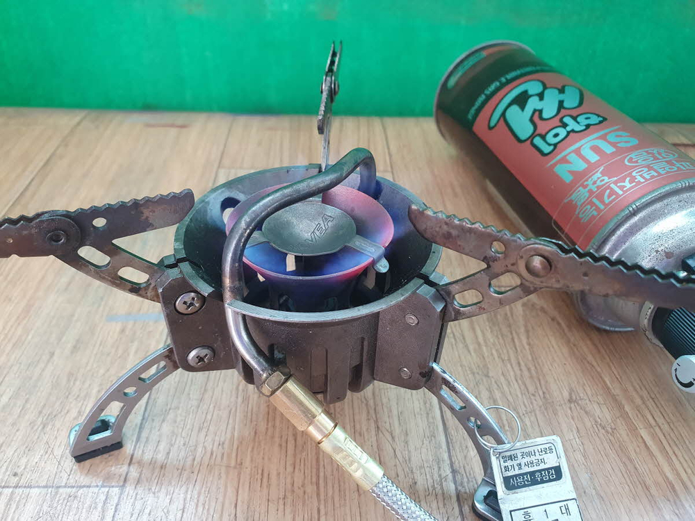 가스 휘발유 겸용 버너, 코베아 부스터 +1 (KOVEA Booster + 1) 팝니다.--2