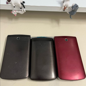 LG와인 3G 폴더폰 레드,브라운 3대 이미지