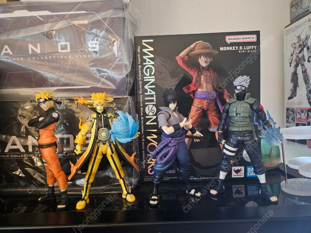 SHF 쿠라마,나루토,사스케,카카시 일괄판매 이미지