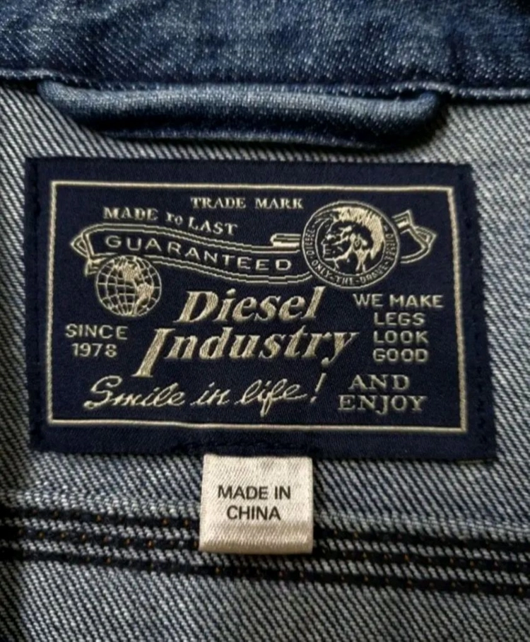 95)디젤 DIESEL 남성 워싱 데님 자켓 명품자켓 이미지