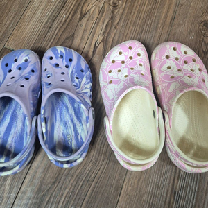 여아 크록스 2종 일괄판매(180,190사이즈) 이미지