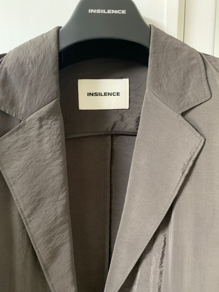 인사일런스드레이프루즈핏블레이져s판매 이미지