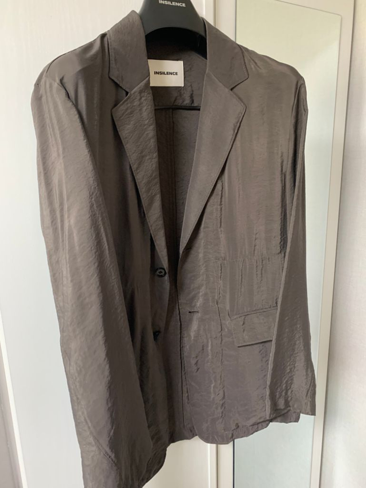 인사일런스드레이프루즈핏블레이져s판매 이미지