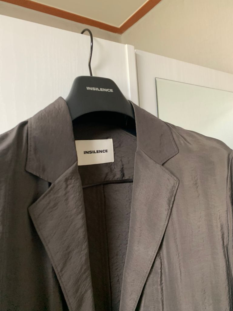 인사일런스드레이프루즈핏블레이져s판매 이미지