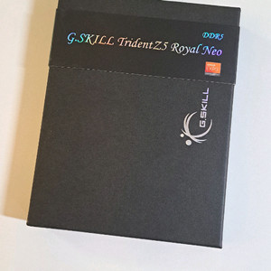 G.SKILL DDR5-6000 CL28 Z5 ROYAL NEO 실버 (32GB (16Gx2)) 이미지