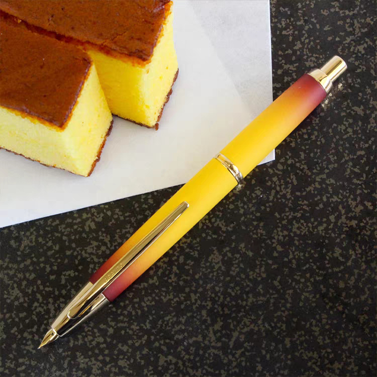 파이롯트 캡리스 나가사키 이시마루분코도 한정판 카스테라 캡리스 만년필 M닙 미개봉 이미지