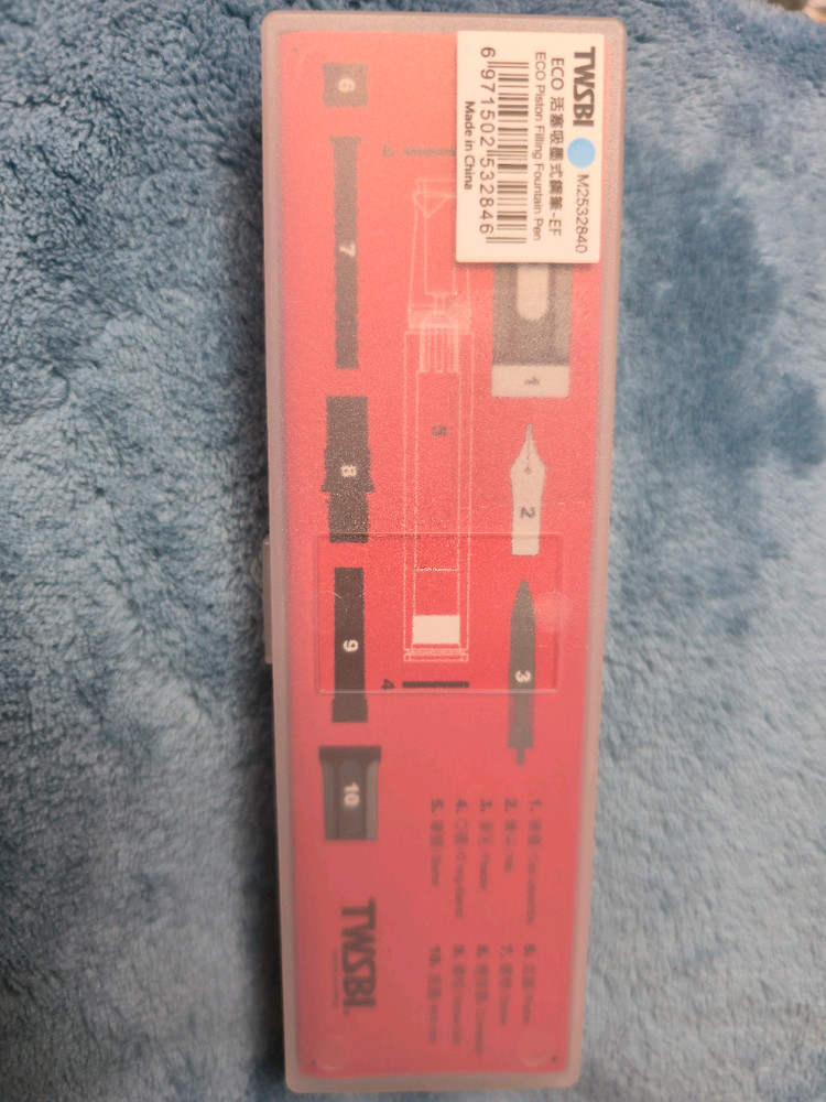 트위스비 에코 스카이블루 EF닙 이미지