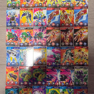 터닝메카드 메카드 36장 (구김 없이 상태 좋음) 이미지