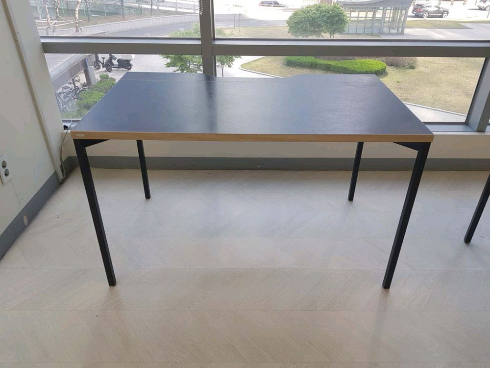 DESKR( 데스크)블랙1200 책상+ 이동서랍장셋트 이미지