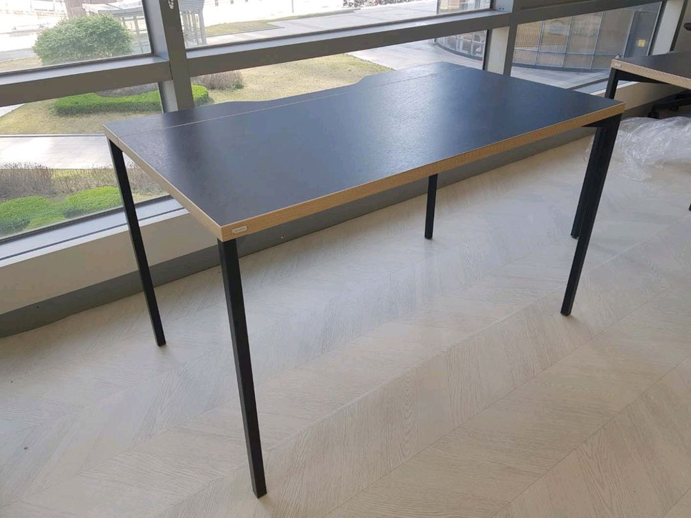 DESKR( 데스크)블랙1200 책상+ 이동서랍장셋트 이미지