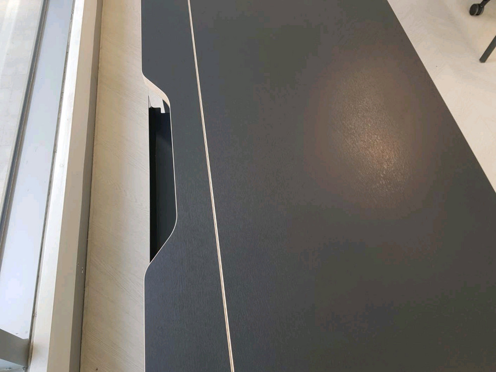 DESKR( 데스크)블랙1200 책상+ 이동서랍장셋트 이미지