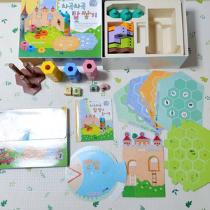 프뢰벨 은물 다중지능 에듀3 차곡차곡 탑쌓기 전구성 (누락없음)